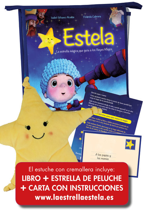 ESTELA LA ESTRELLA MAGICA (INCLUYE PELUCHE)