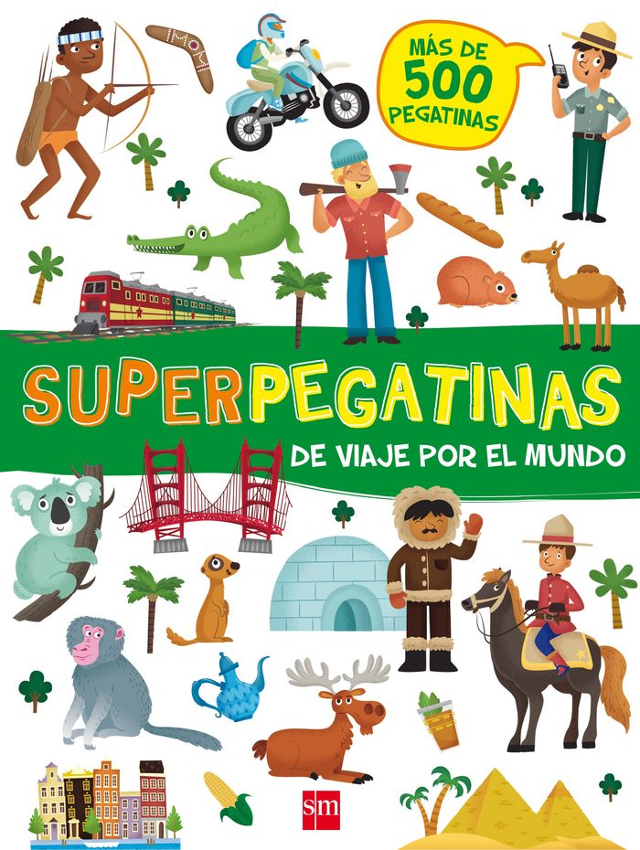 DE VIAJE POR EL MUNDO SUPERPEGATINAS