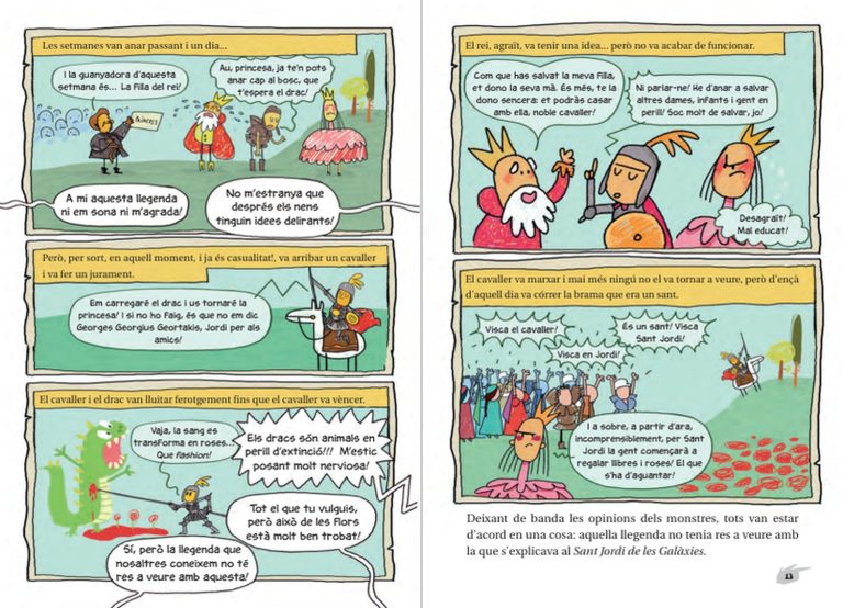 L´Agus i els Monstres.Sant Jordi de les Galàxies