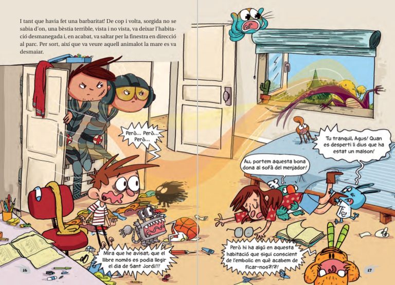 L´Agus i els Monstres.Sant Jordi de les Galàxies