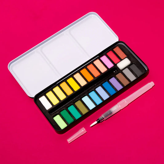OMY - PALETA DE ACUARELAS 24 COLORES