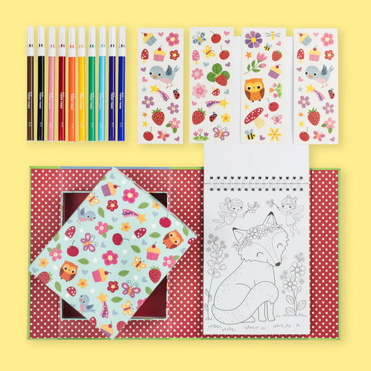 Set de Colorear Forest Fairies