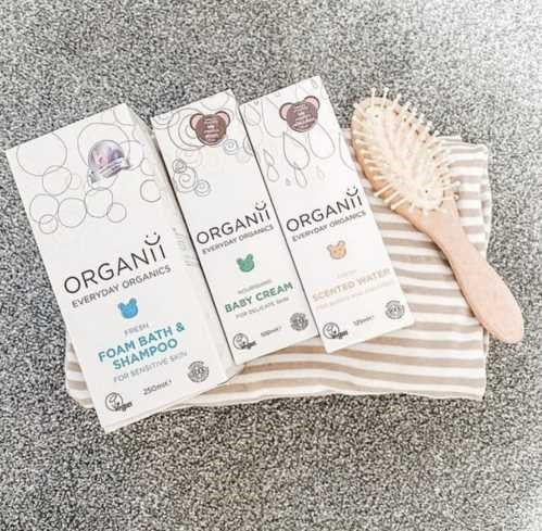 CREMA CUERPO PARA BEBES ORGANii 100 ml.