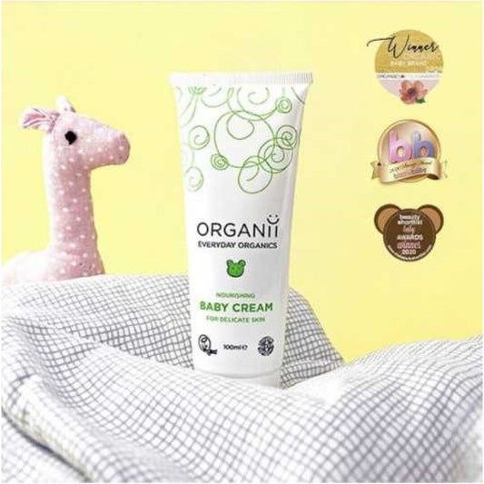 CREMA CUERPO PARA BEBES ORGANii 100 ml.