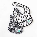 PACK 2 BABEROS STARTER CORAZONES & XOXO