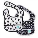 PACK 2 BABEROS STARTER CORAZONES & XOXO