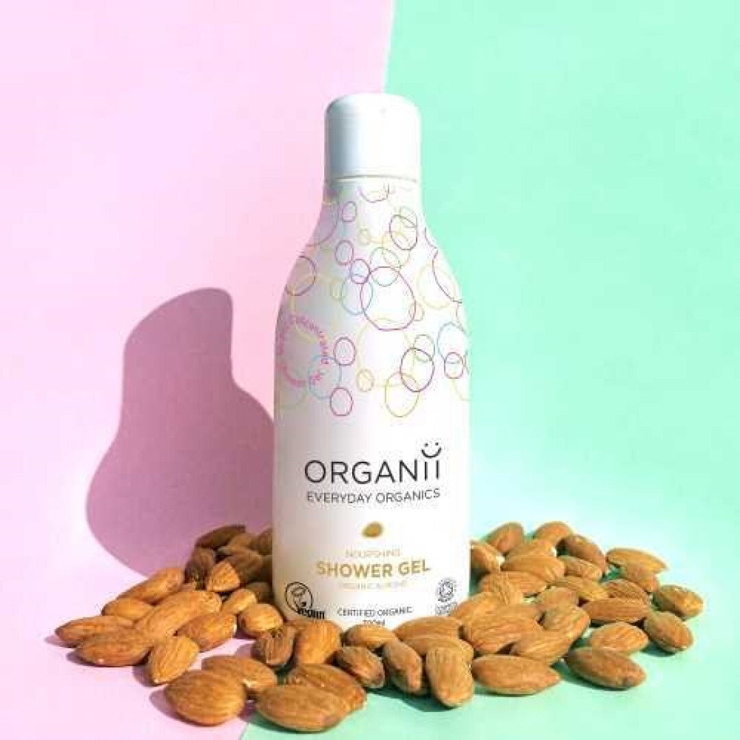 GEL DE BAÑO ORGANii 300 ml. ALMENDRAS