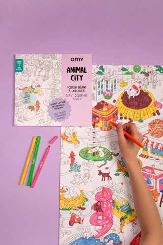 OMY - Póster XL - Animal City