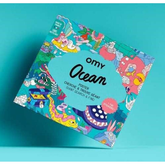 POSTER XL OCEAN + PEGATINAS