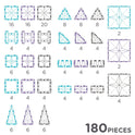 Pack Ice 180 pz - Bloques Magnéticos