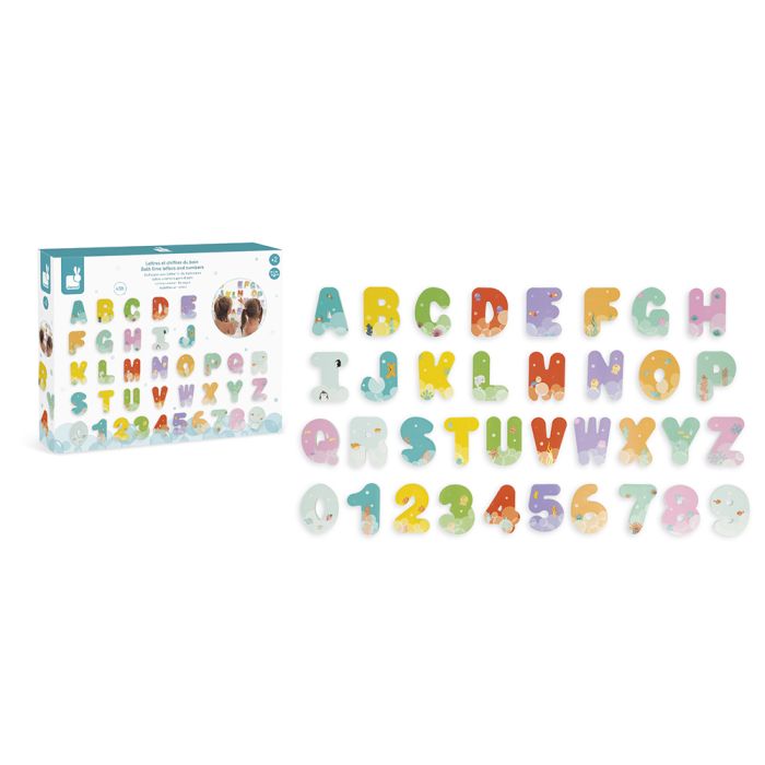 Letras y Números para el Baño