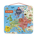 Mapa de Europa Magnético