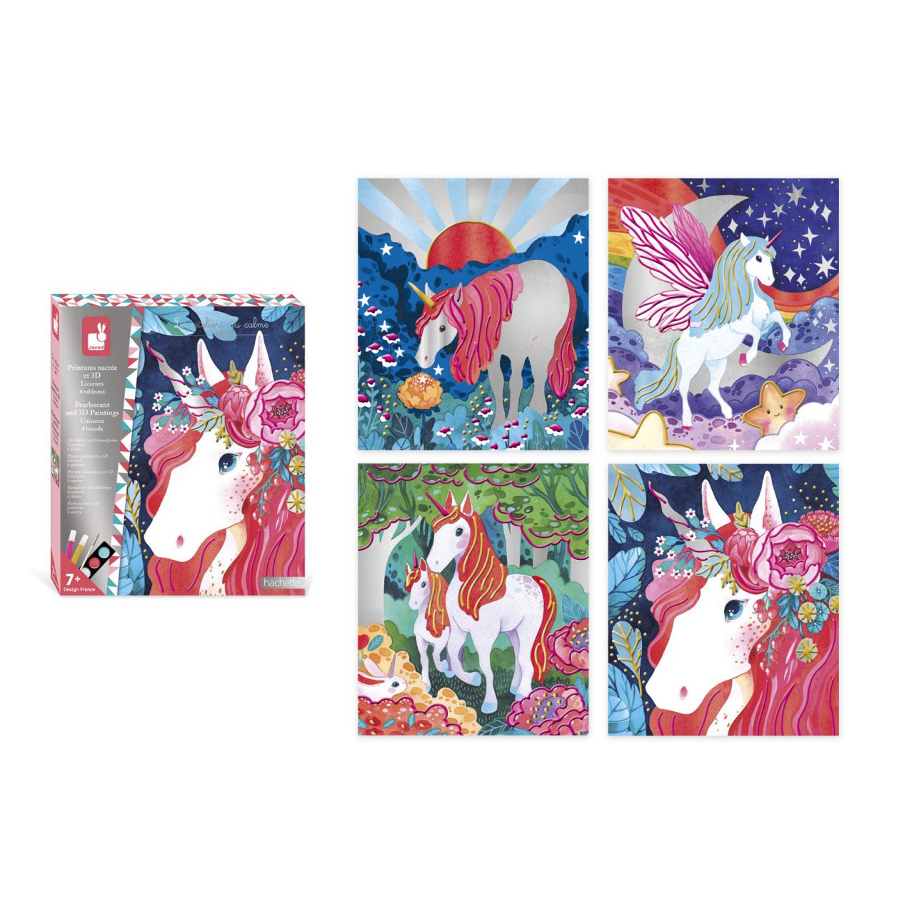 Pinturas 3D Unicornios