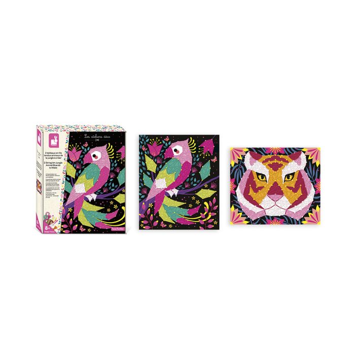 Kit Creativo -  Hilos Tensados Animales de la Selva