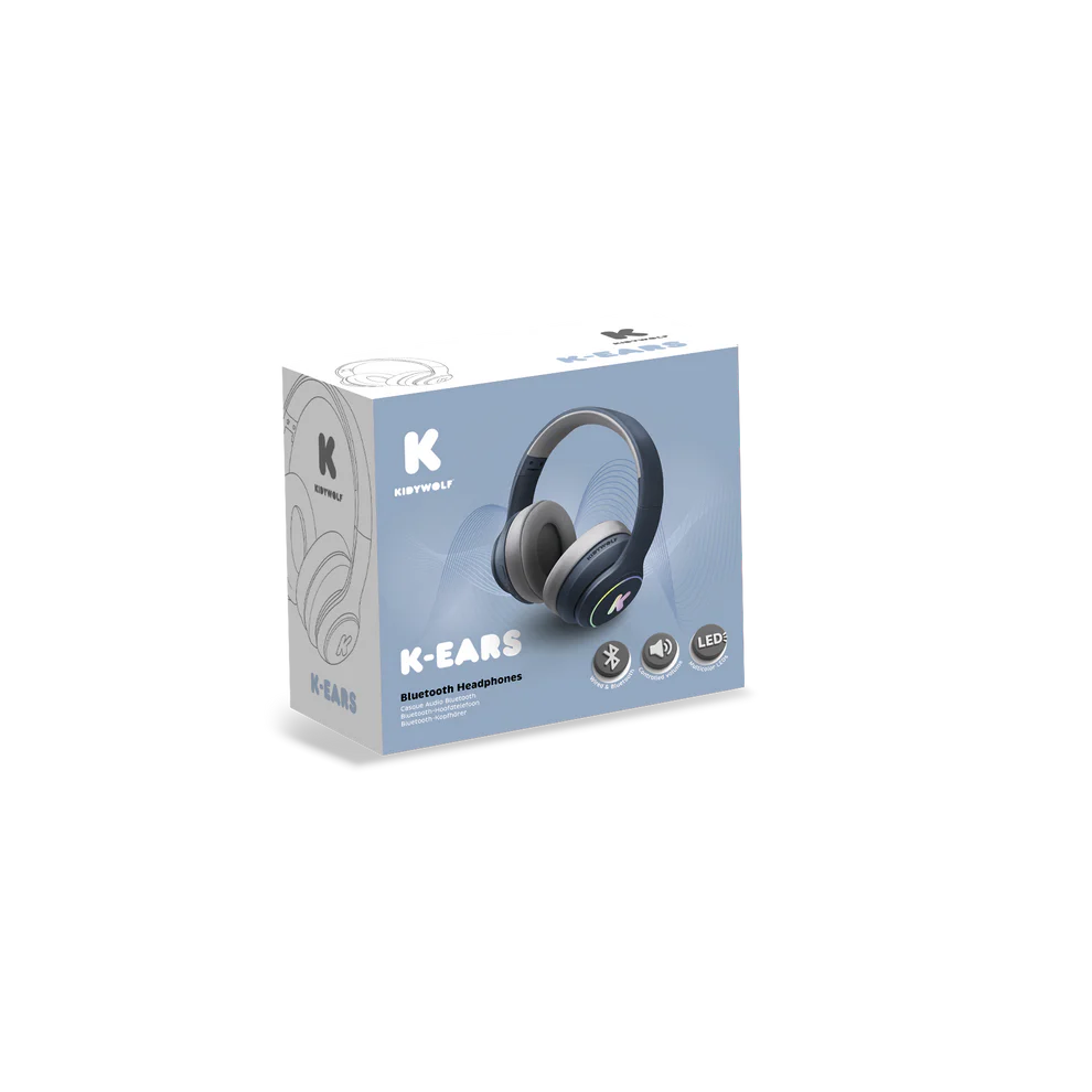 K-EARS Bluetooth Azul