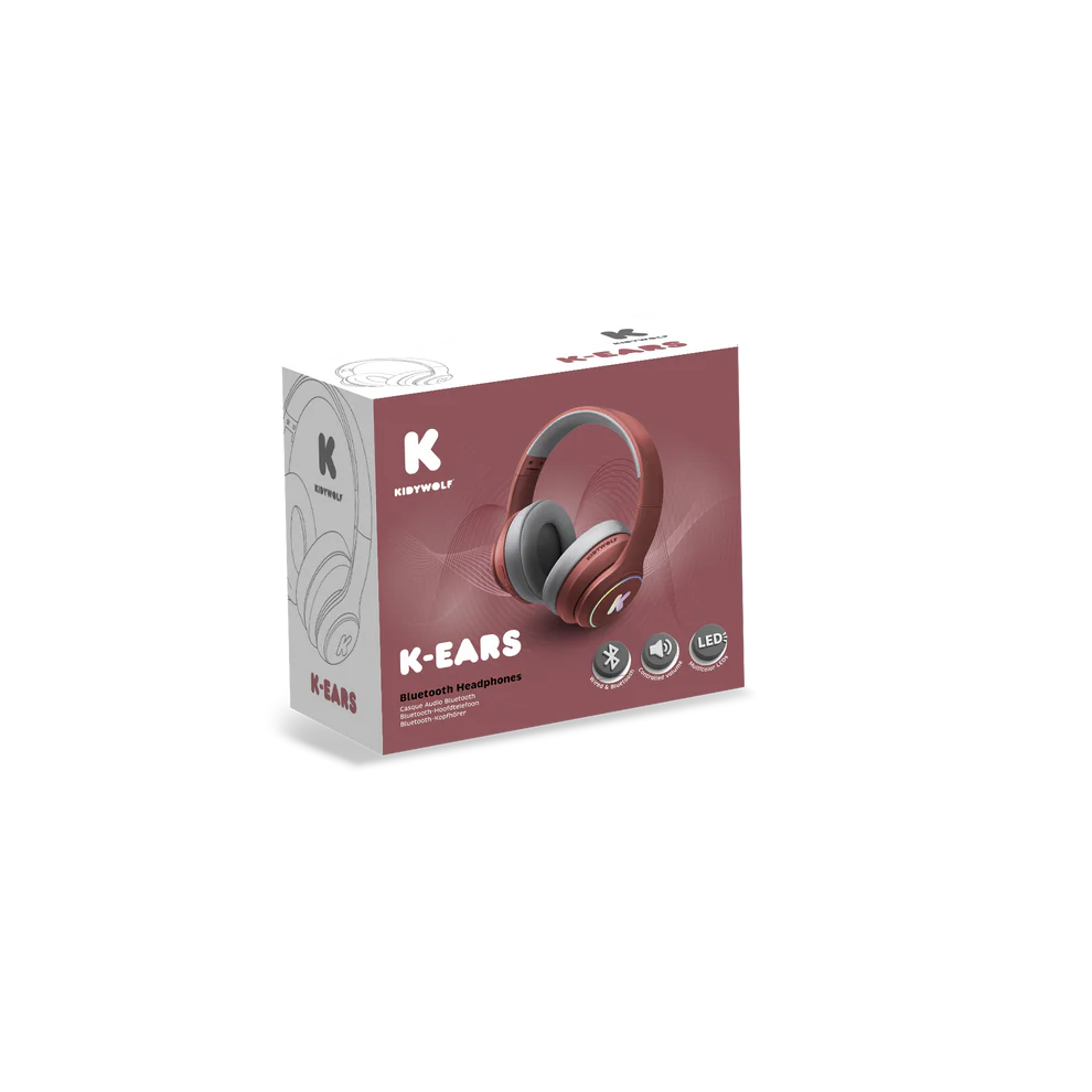 K-EARS Bluetooth Rojo