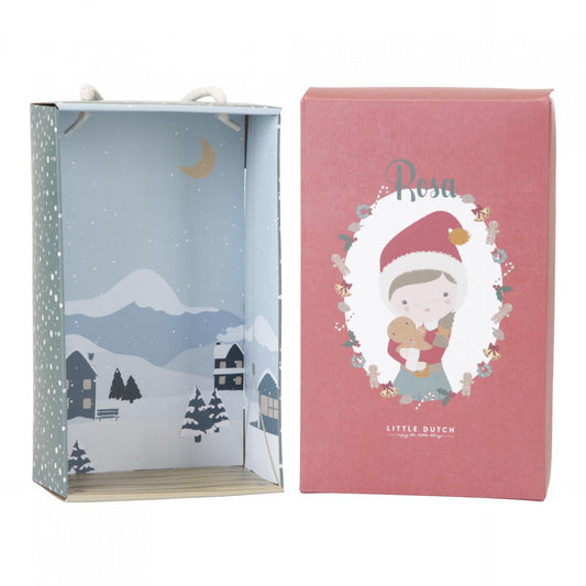 Rosa Muñeca de Navidad