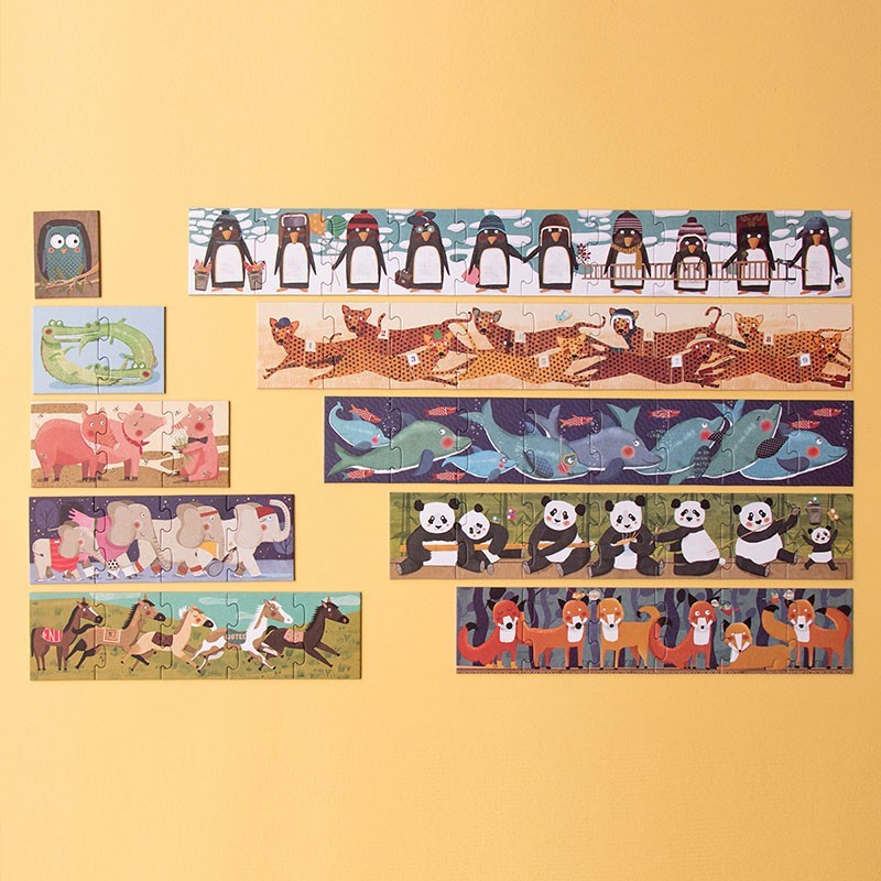 Puzzle - 10 PENGUINS