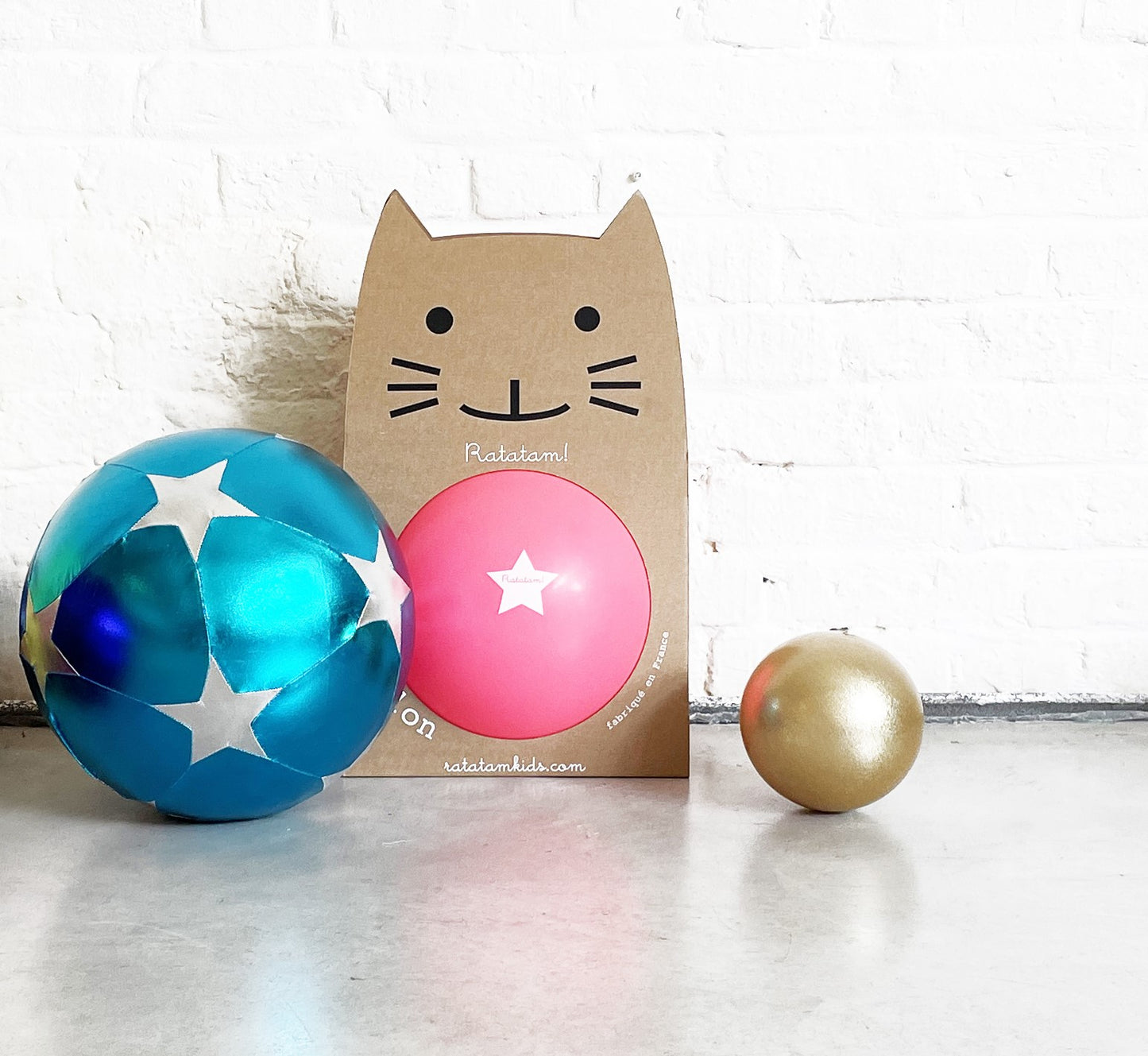 Pelota Estrella 30cm - Rosa