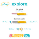 EXPLORE Kit de 50 pzs