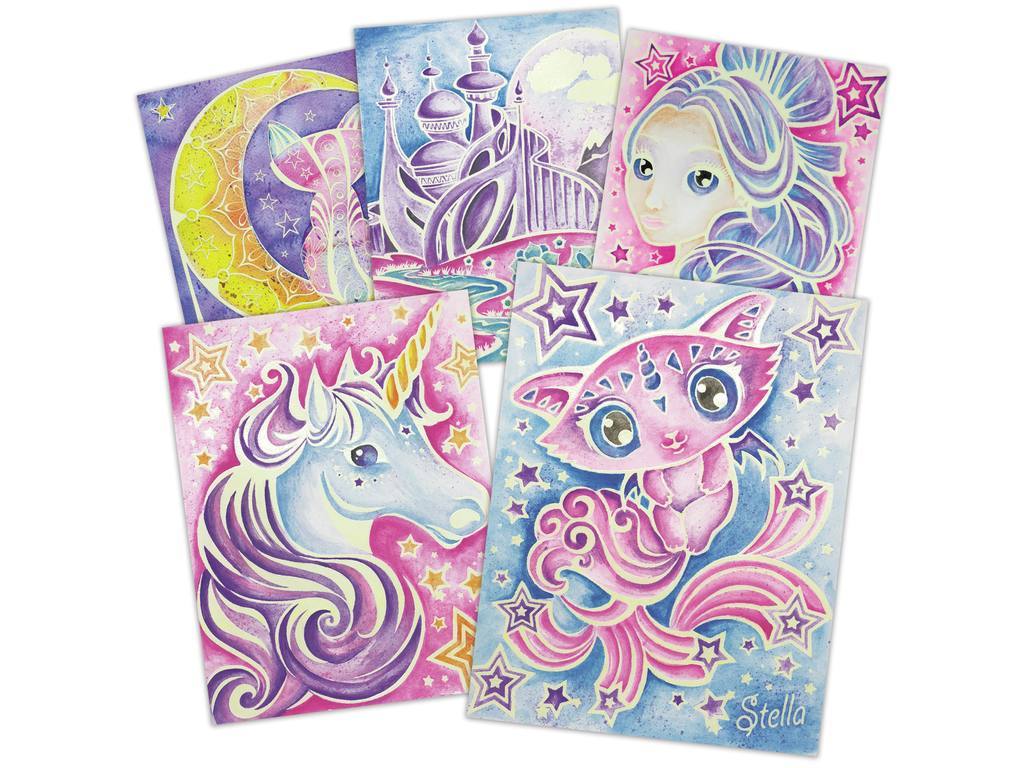 Cuadros de Acuarelas Mágicas - Nebulia