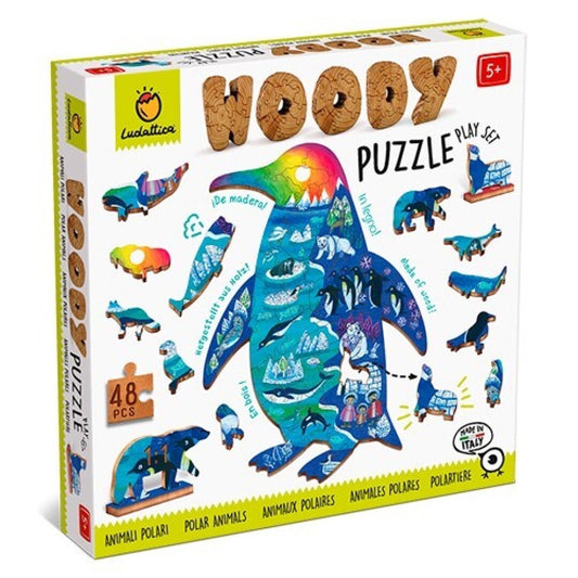 Woody Puzzle - Animales Polares