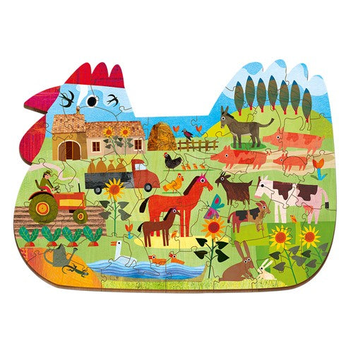 Woody Puzzle - La Granja