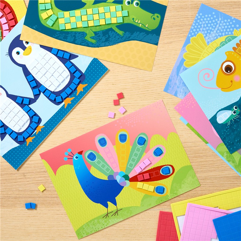 Set Creativo – Mosaicos Animales
