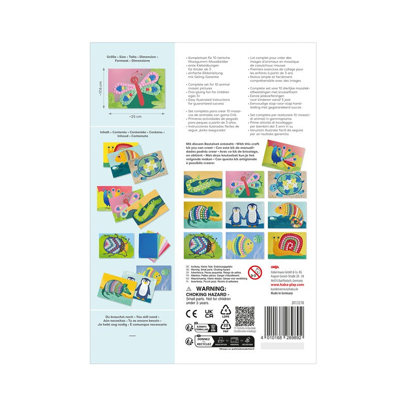 Set Creativo – Mosaicos Animales