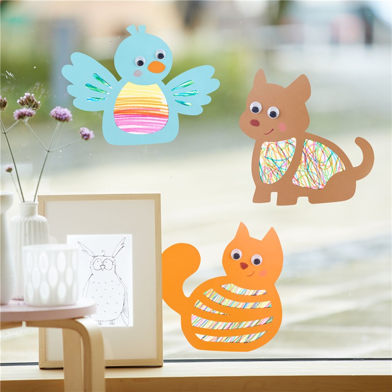 Set Creativo – Animales Ventanas