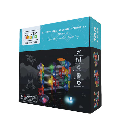 Pack Pista de Bolas Luminosas Intense - 100 pz