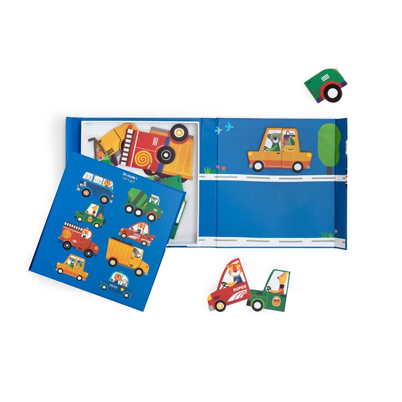 Juego Magnético Vehículos