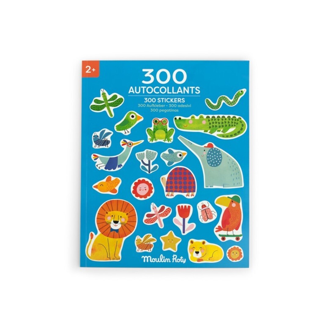 300 pegatinas Toupitis