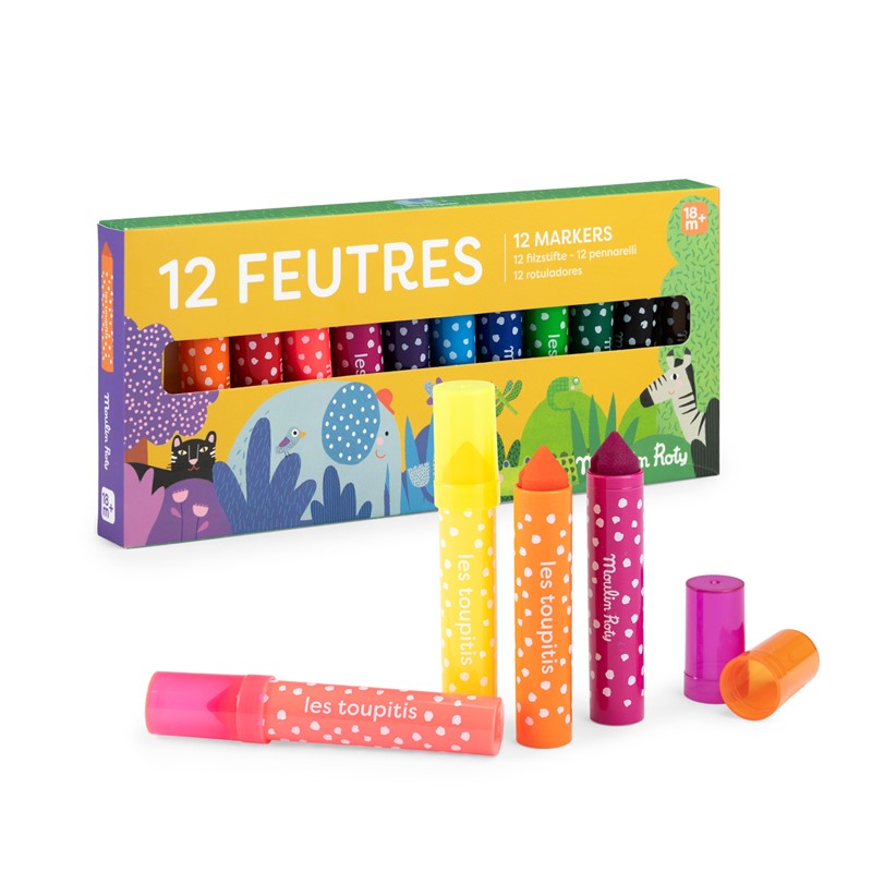 12 Rotuladores Punta Cónica