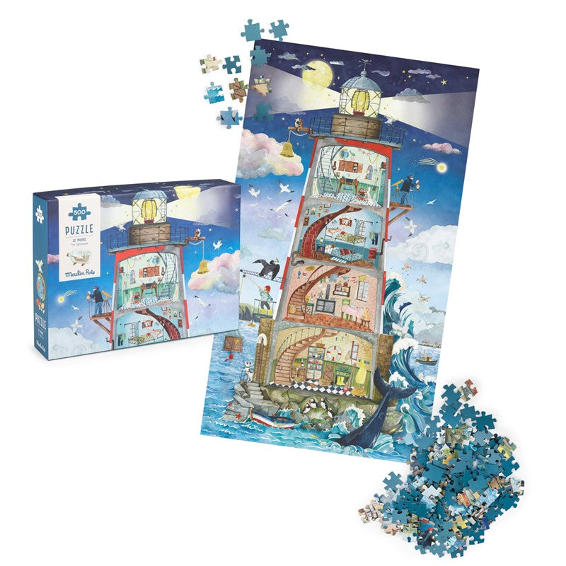 Puzle El Faro Jardin du Moulin 500 pzs