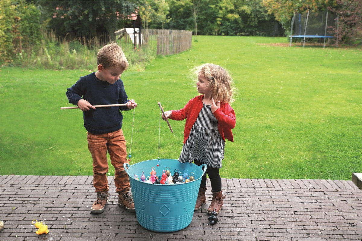 Set 6 Patos + 2 Cañas de Pescar