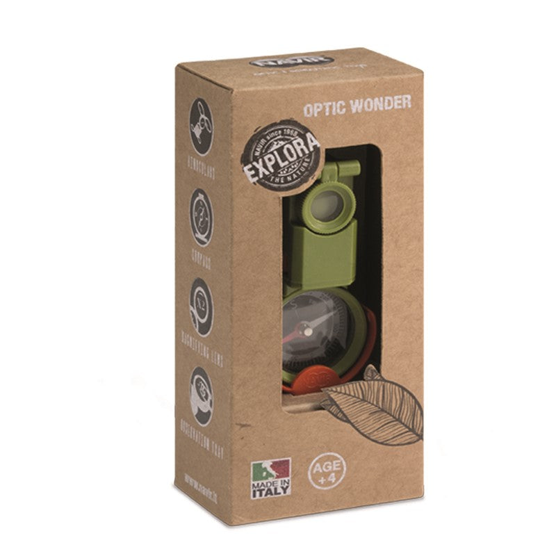 KIT AVENTURA BRÚJULA, LUPA Y PRISMÁTICOS