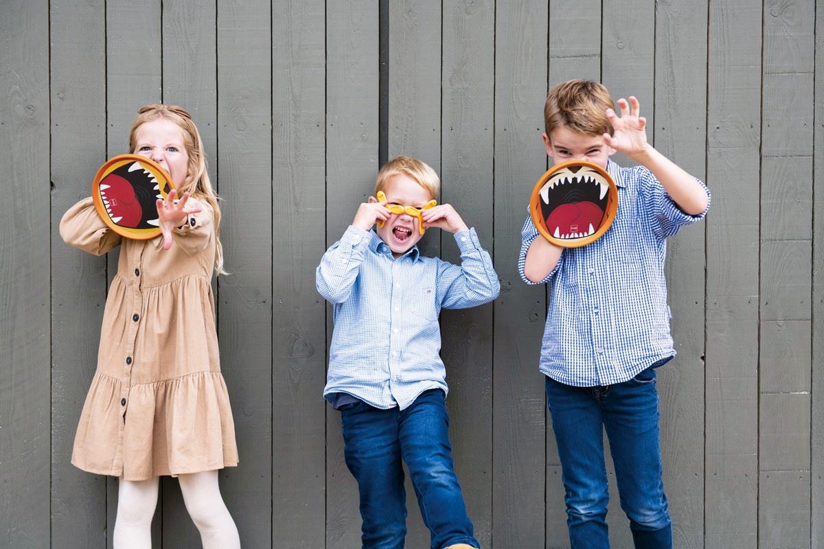 DISCO DE MANO DUO TIGRE Y LEON