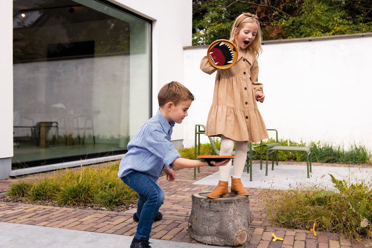 DISCO DE MANO DUO TIGRE Y LEON