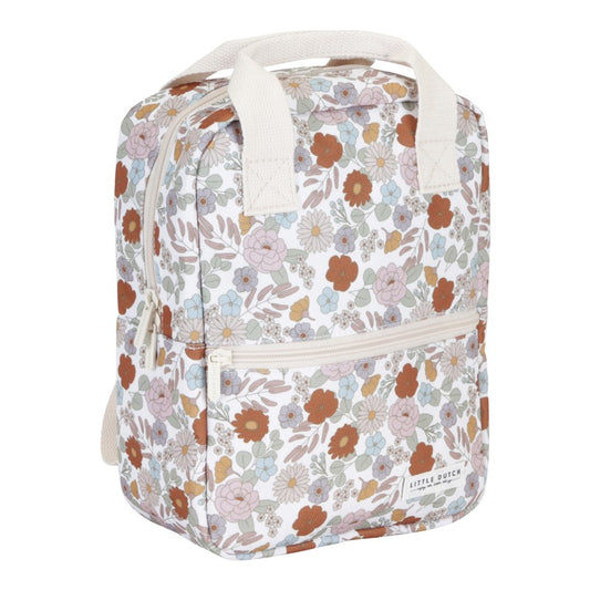 Mochila Vintage Flores