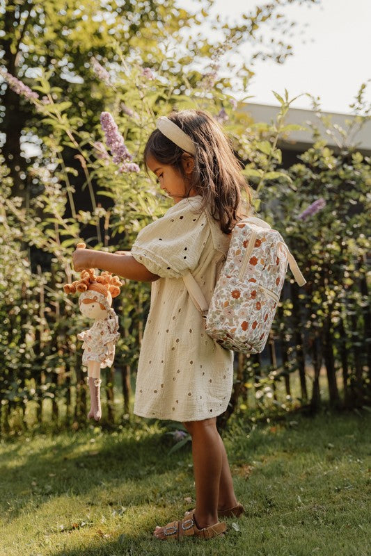 Mochila Vintage Flores