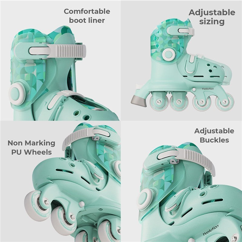 Patines Twista Verde T.30-34
