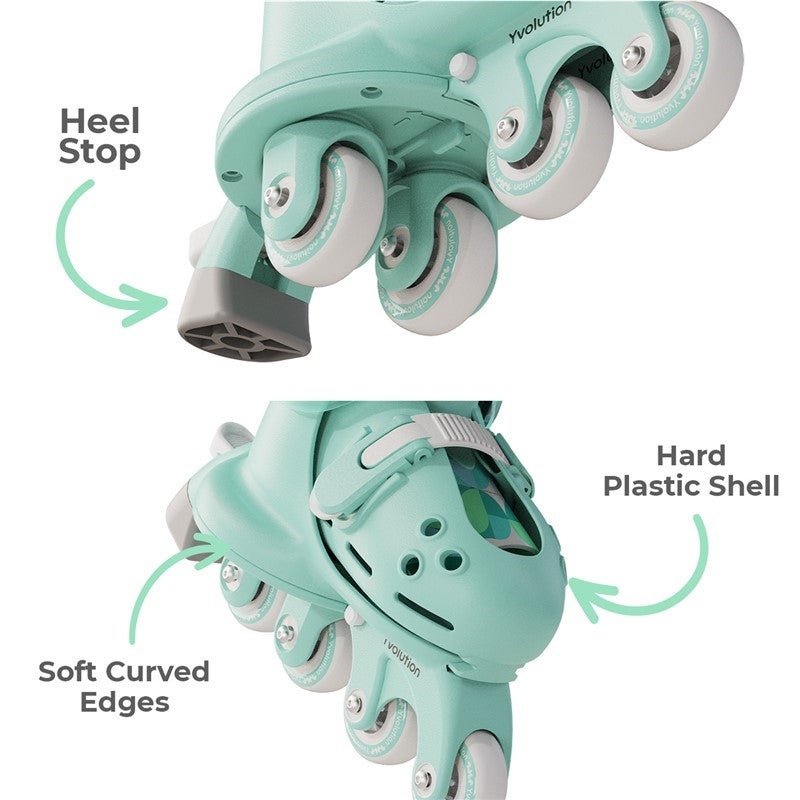 Patines Twista Verde T.30-34