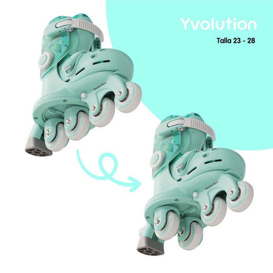 Patines Twista Verde T.23-28
