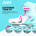 Patines Combo Turquesa T.30-33