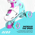 Patines Combo Turquesa T.30-33