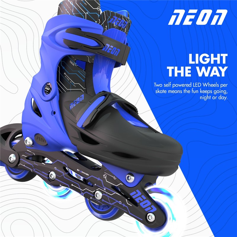 Patines Combo Azul T.34-37