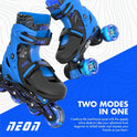Patines Combo Azul T.34-37