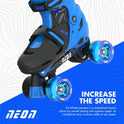 Patines Combo Azul T.34-37
