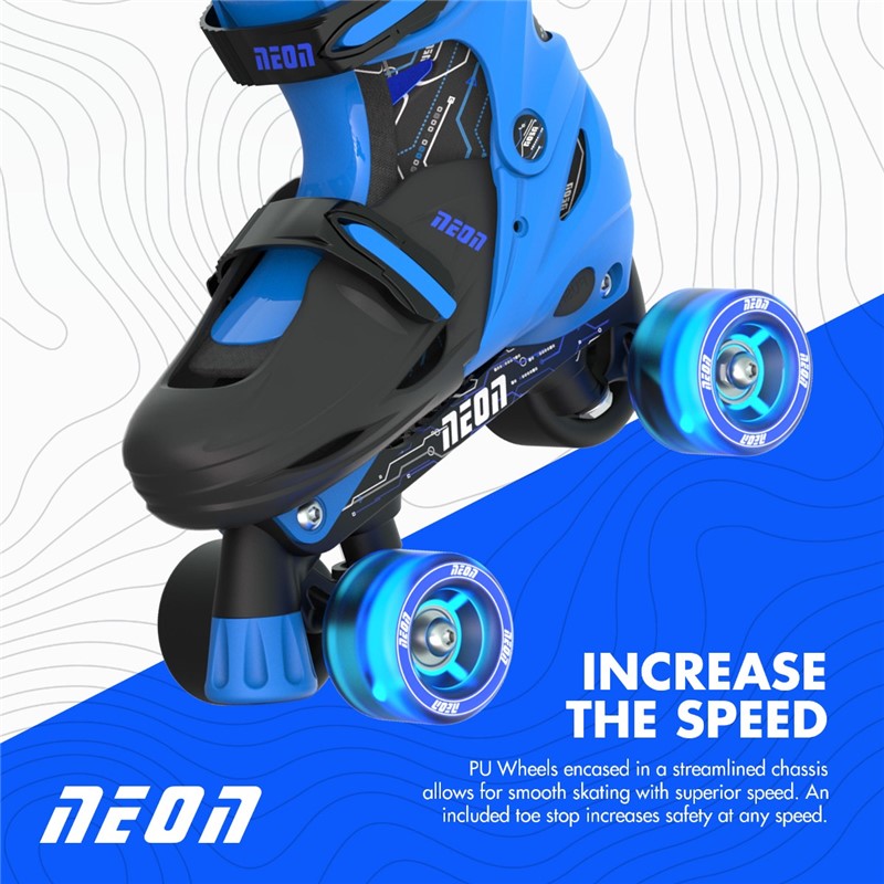 Patines Combo Azul T.34-37